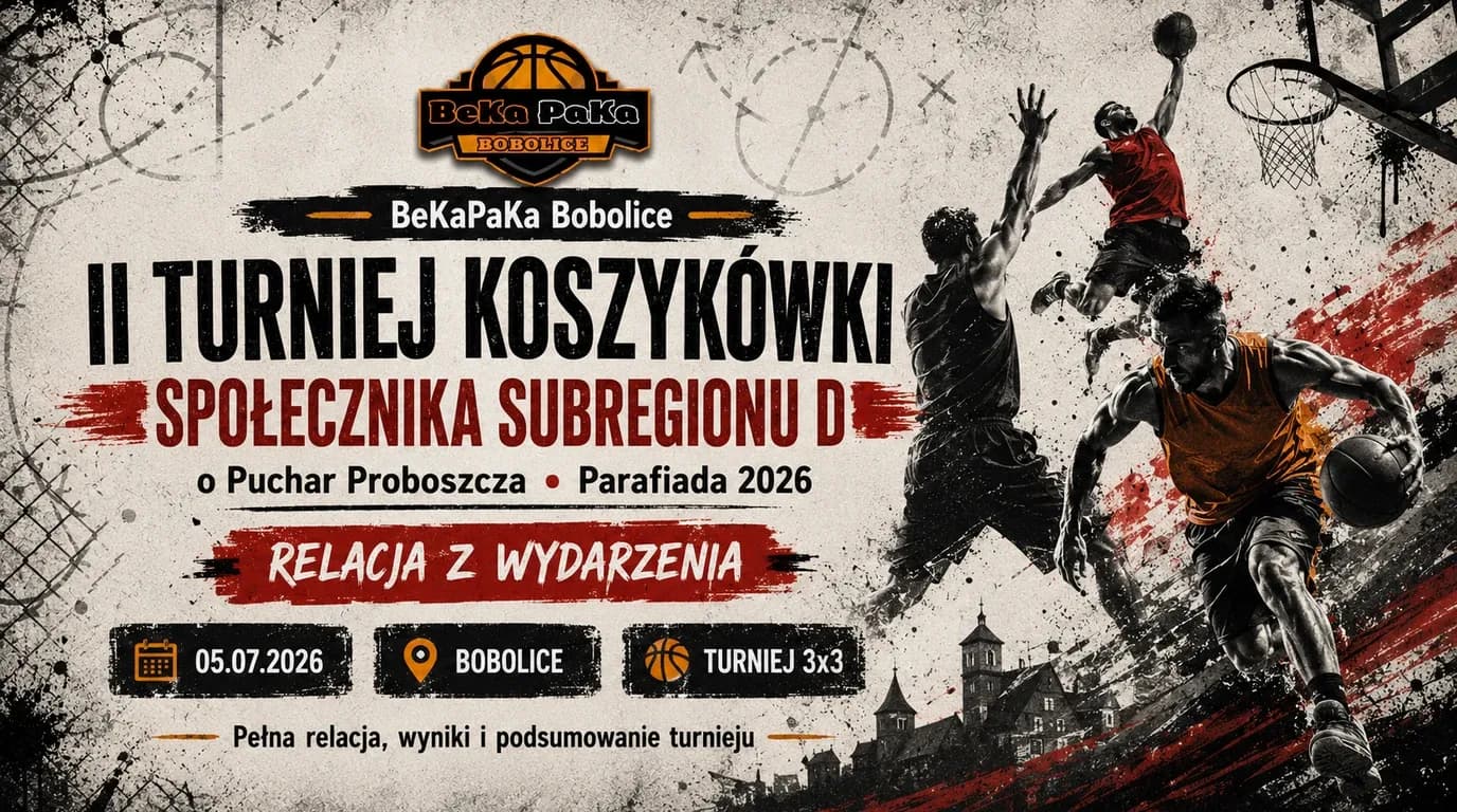 Okładka artykułu „II Turniej Koszykówki Społecznika Subregionu D – Parafiada 2026”